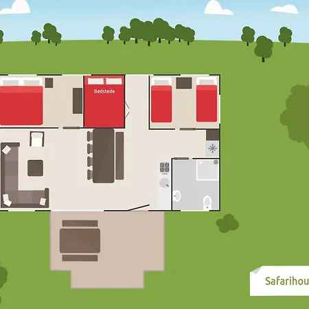 Glamping De Boshoek Prázdninový areál Voorthuizen