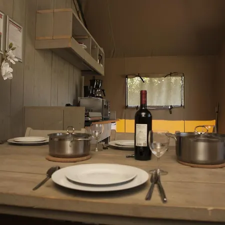 Prázdninový areál Glamping De Boshoek Voorthuizen